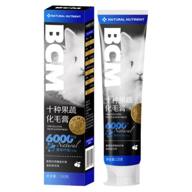 BCM化毛膏兔子专用排毛膏120g兔子用品荷兰猪豚鼠龙猫宠物化毛膏