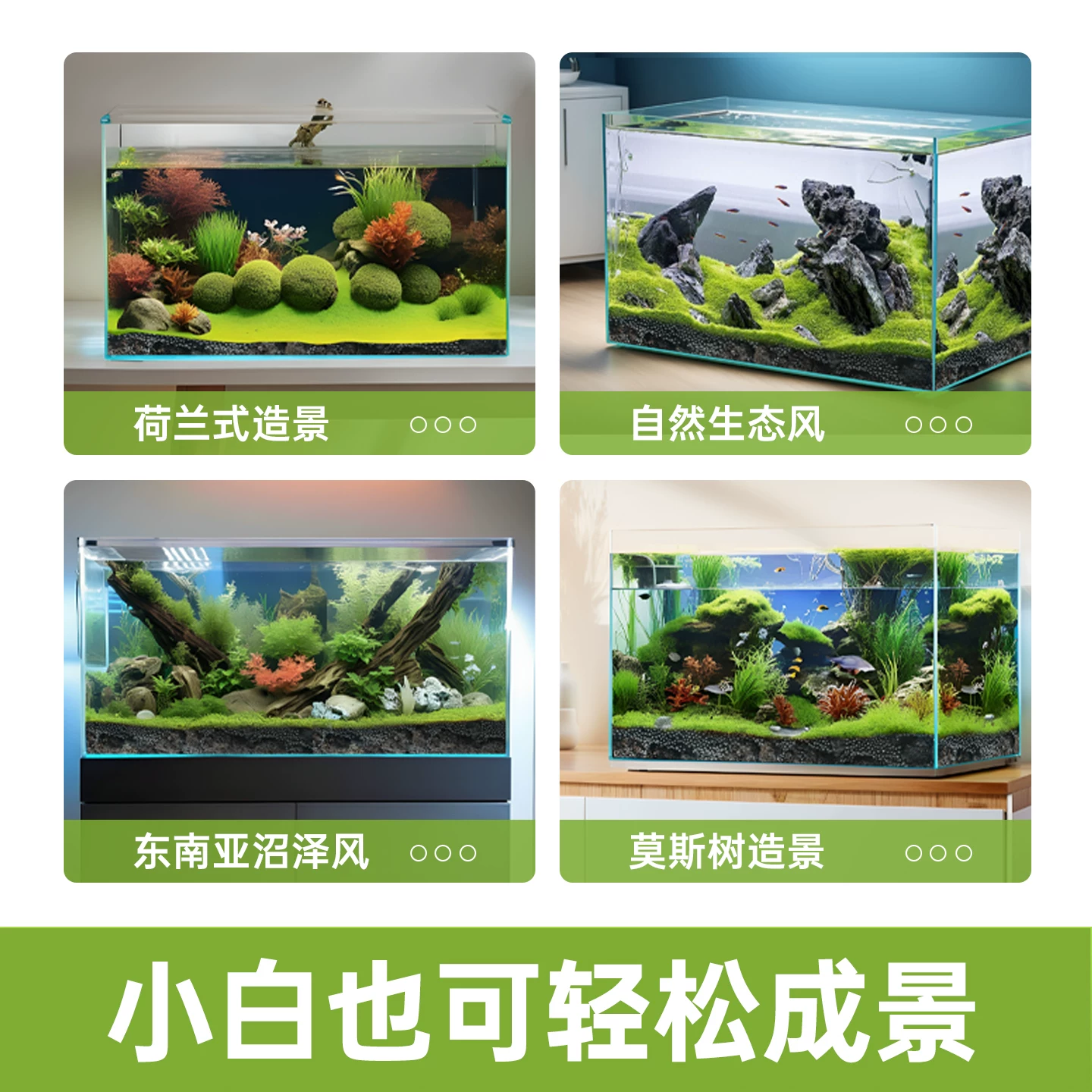 BESSN贝森水草泥鱼缸免洗不浑水生态缸造景底砂营养土陶粒砂基肥细节展示图4