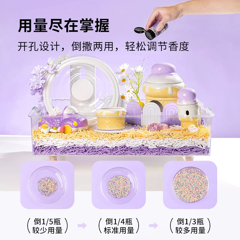 卡诺仓鼠除臭颗粒金丝熊防臭去味剂龙猫小仓鼠花枝鼠垫料专用喷雾细节展示图4