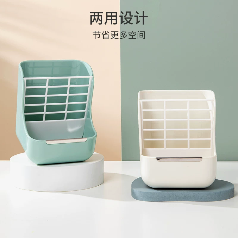 卡诺兔子草架食盆喂食器龙猫食槽兔子外置草架防浪费固定吃饭食盒细节展示图1