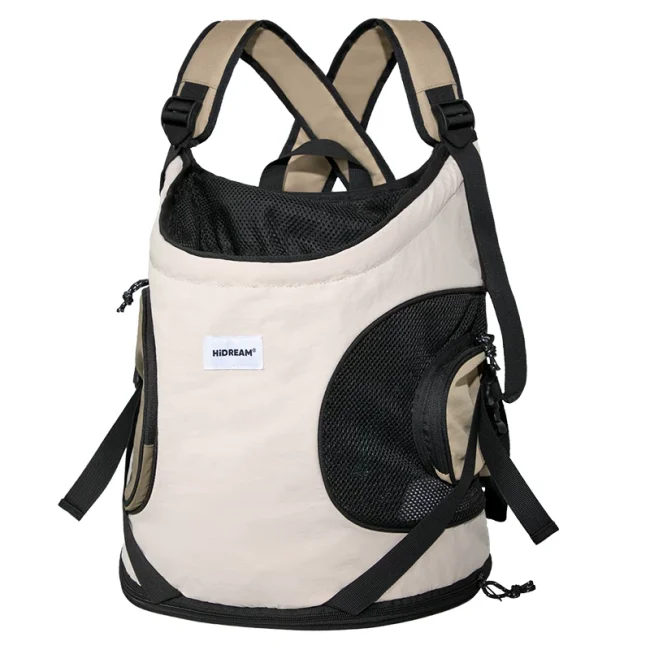 HiDREAM猫背包宠物外出托特前置透气尼龙猫包出门猫洗澡便携双肩