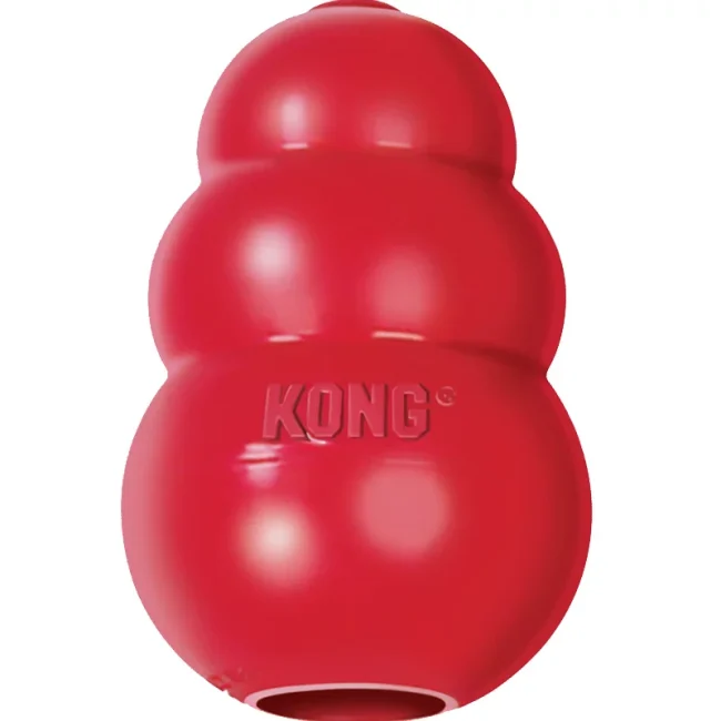 KONG狗狗玩具漏食球耐咬橡胶葫芦大型犬磨牙丰容藏食益智宠物嗅闻