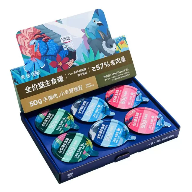 蓝氏猫粮猫罐头主食罐头cute真肉罐鸡肉鱼油猫条非猫零食罐头
