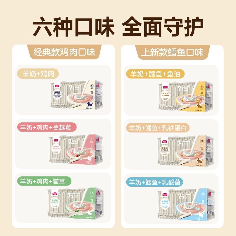 麦富迪猫零食冻干羊奶棒奶酪棒营养猫草零食磨牙洁齿成幼猫咪饼干细节展示图4