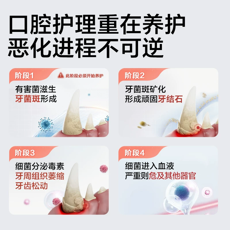 【顺丰极速达】卫仕仙气魔方口气清新猫狗用除口臭肠胃营养益生菌细节展示图3