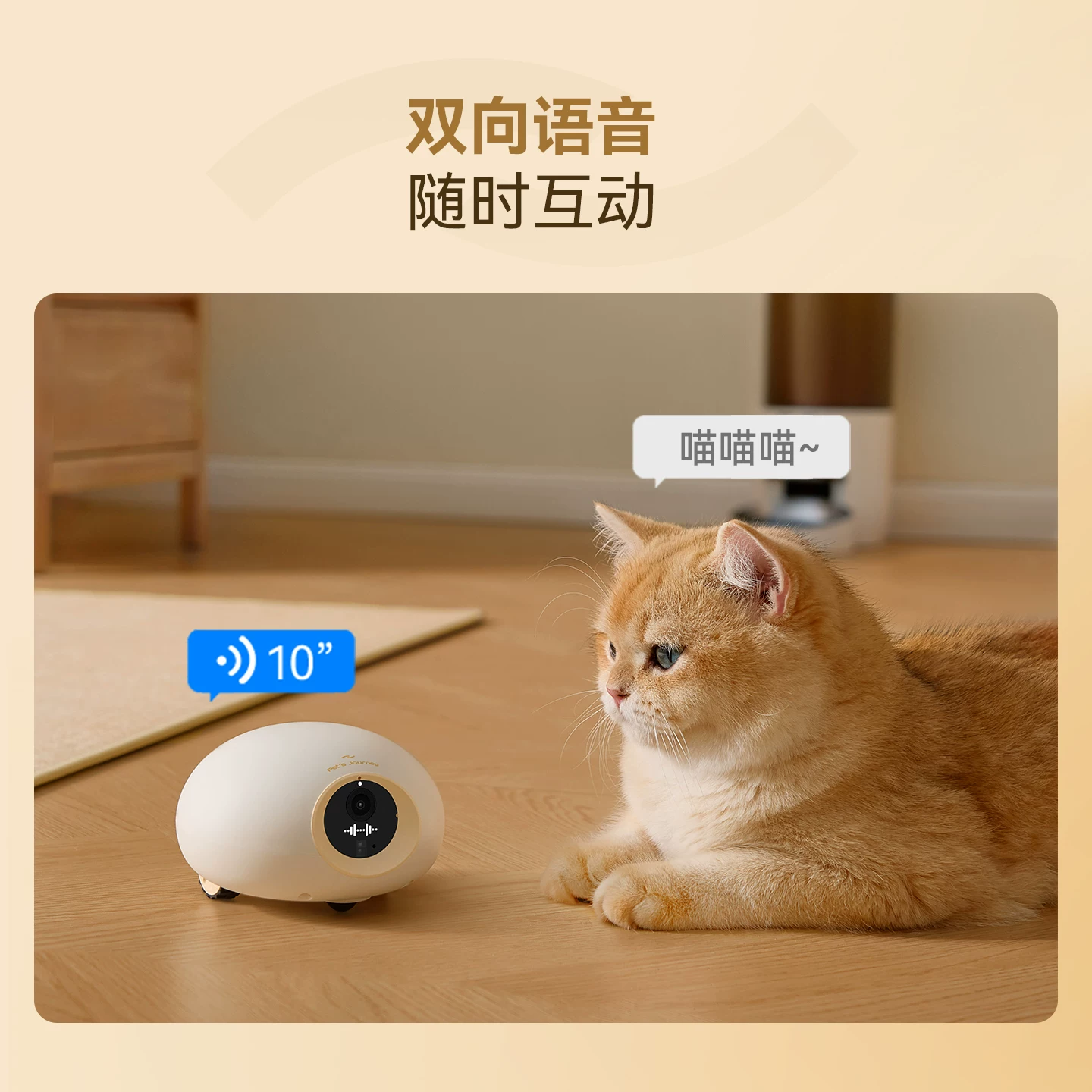 有迹全屋可移动摄像头无线摄影头家用智能行走陪伴宠物监控机器人细节展示图4