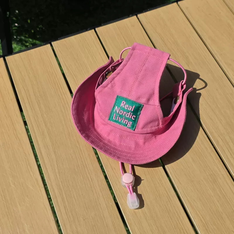 Tonuoyi宠物帽子狗狗猫咪户外防晒遮阳帽大型犬金毛萨摩时尚帽子细节展示图2