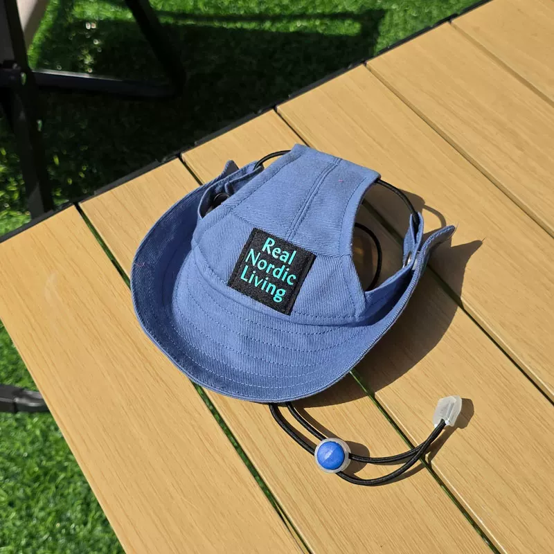 Tonuoyi宠物帽子狗狗猫咪户外防晒遮阳帽大型犬金毛萨摩时尚帽子细节展示图4