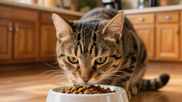 猫咪进食示意——科学喂养第一步