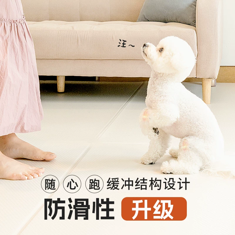 dfang宠物地垫防滑睡垫狗狗垫狗窝狗屋防水防尿pvc地毯韩国狗垫子细节展示图2