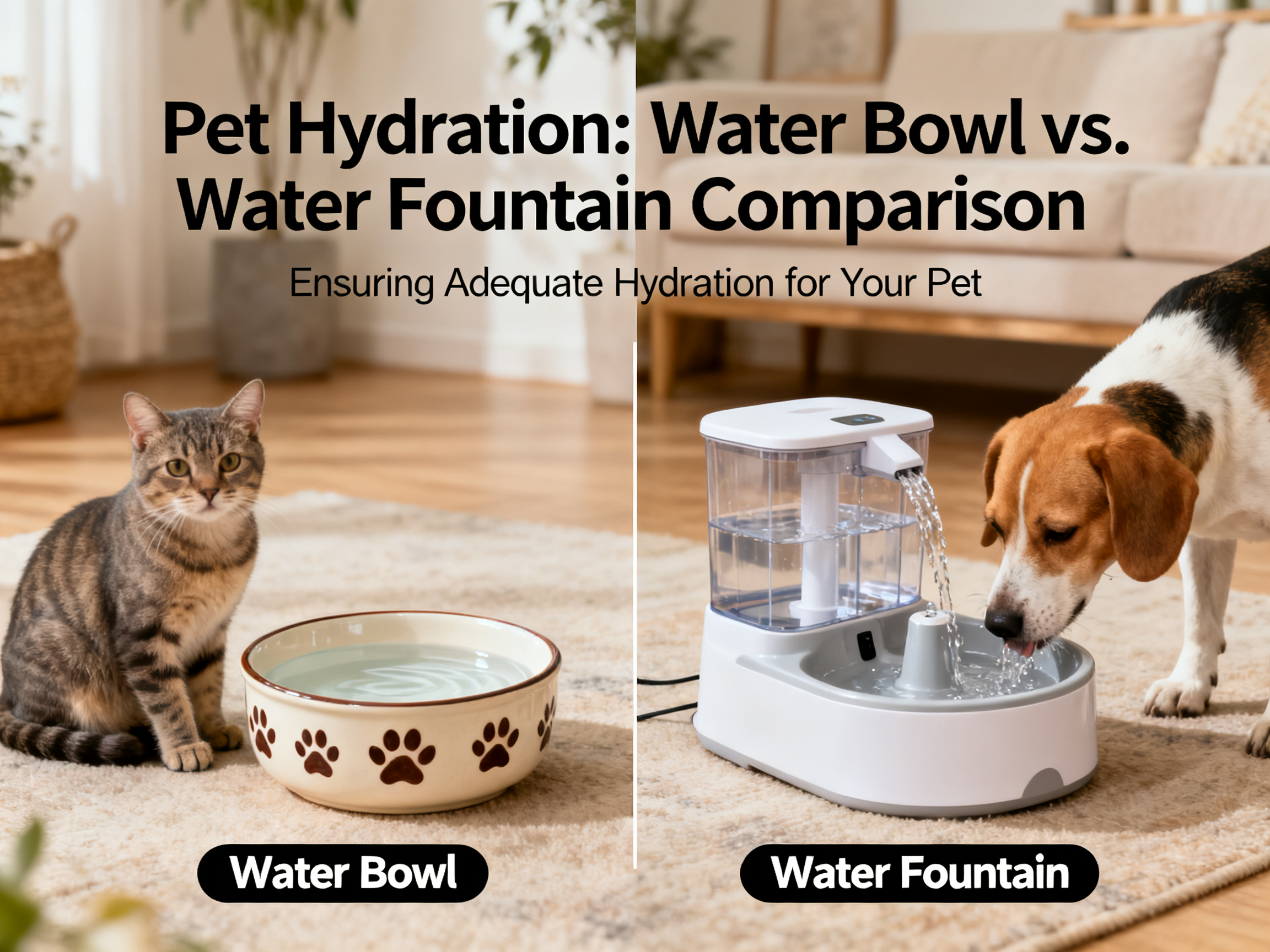 猫咪从自动循环饮水机喝水——流动饮水机能有效增加猫咪的日常饮水量