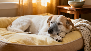 白面老年犬——7岁以上的狗狗需要特殊的老年护理