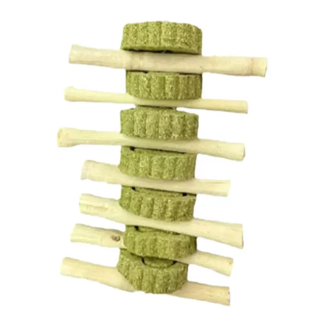 兔子磨牙草串饼棒苹果枝甜竹仓鼠豚鼠荷兰猪龙猫零食磨牙用品玩具