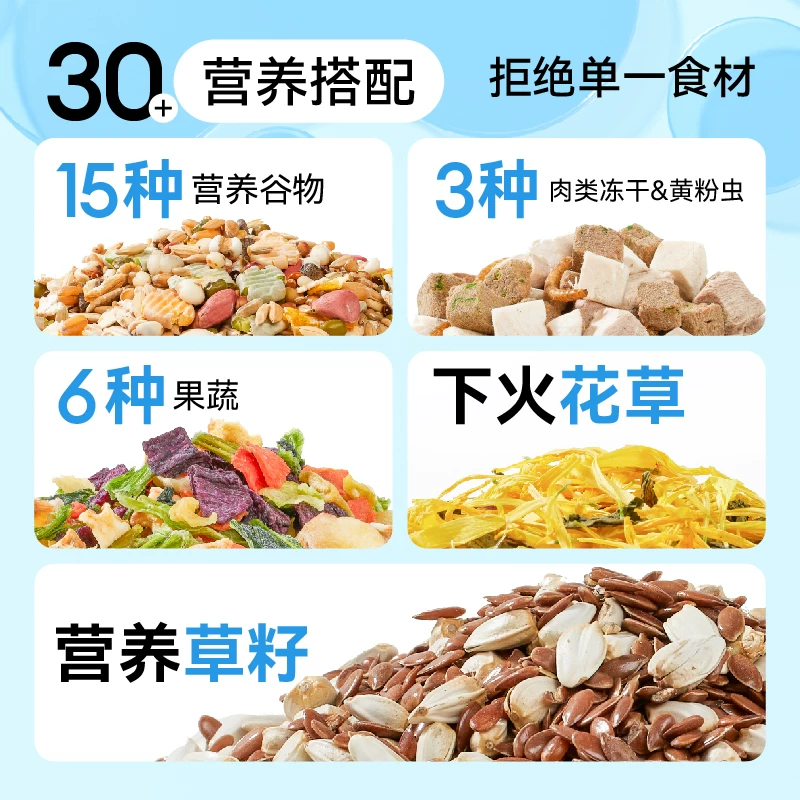 布卡星仓鼠粮食营养主粮小金丝熊的食物冻干饲料套餐齐全零食用品细节展示图3
