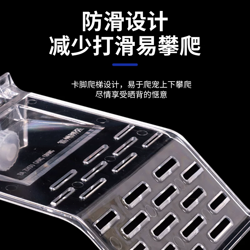 朵鱼龟用品巴西龟爬台乌龟晒台龟缸造景龟箱爬坡水族箱浮岛晒背台细节展示图2