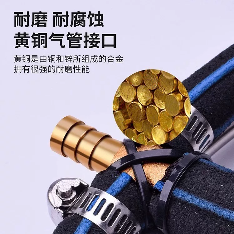 锦鲤鱼池增氧气盘污水处理爆气盘不锈钢超细气泡纳米雾化曝氧圈细节展示图1