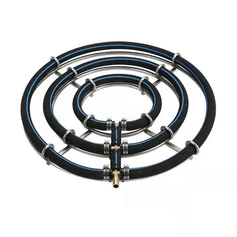 锦鲤鱼池增氧气盘污水处理爆气盘不锈钢超细气泡纳米雾化曝氧圈细节展示图4