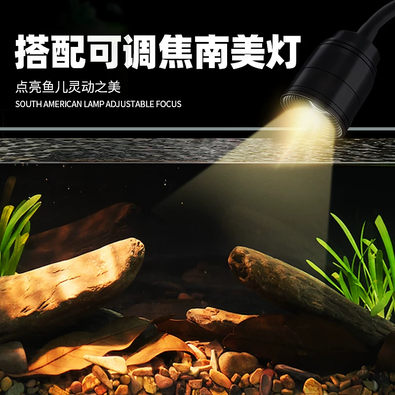 2026新款溪流缸制氧鱼缸侧式玻璃过滤小型客厅生态造景一体机全套细节展示图2