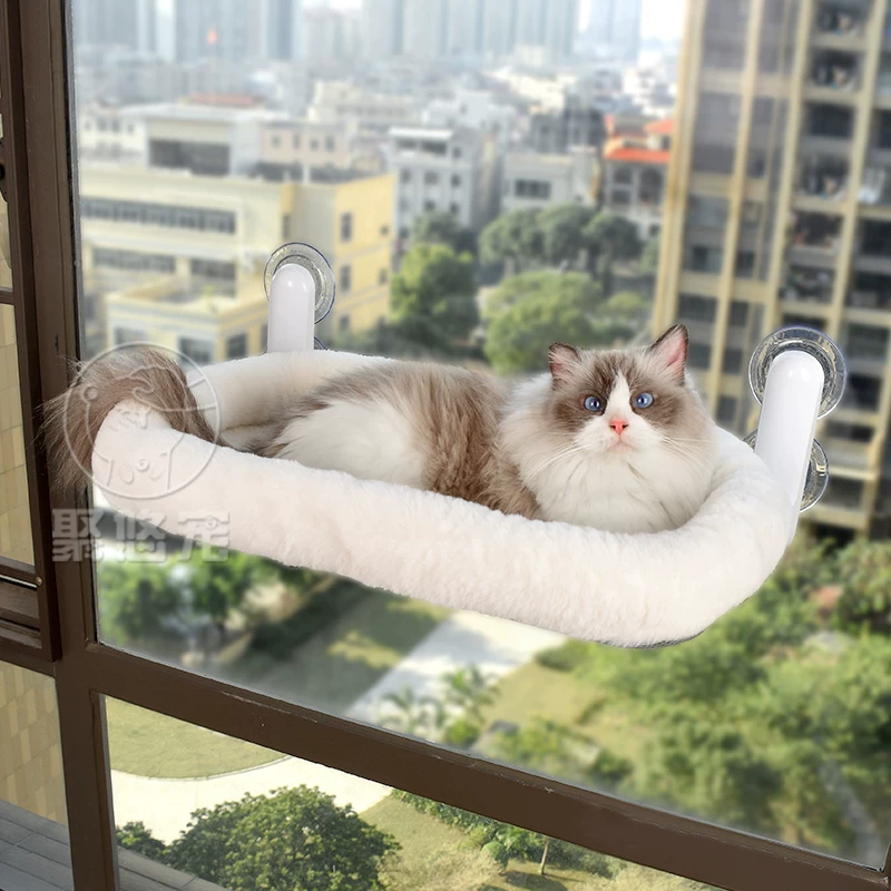 猫吊床猫咪冬季保暖猫窝窗户窗台晒太阳吸盘挂床阳台玻璃宠物猫床细节展示图3