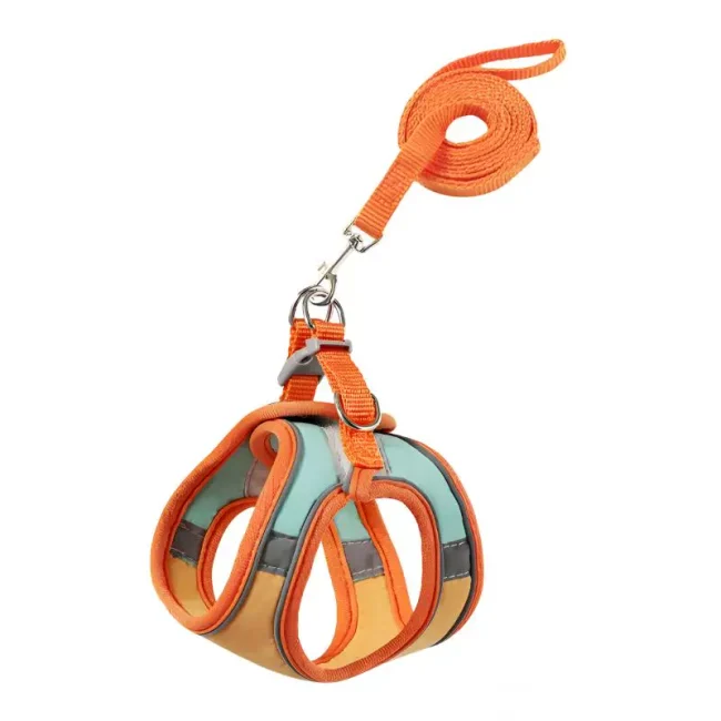 兔子牵引绳遛兔子专用防挣脱溜兔子兔绳子遛兔绳小侏儒兔用品防咬