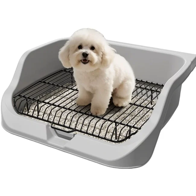 狗厕所中型小型犬专用防踩屎便盆尿尿盆非不锈钢大小便神器狗砂盆