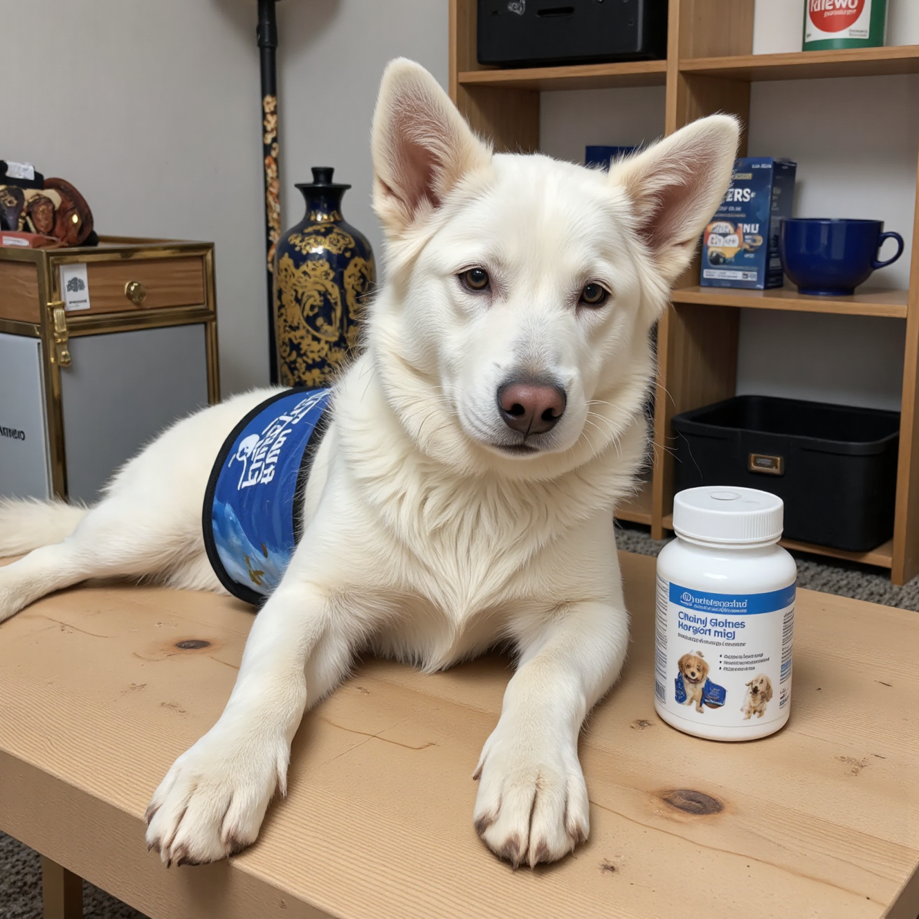 狗狗焦虑缓解产品安抚零食信息素扩散器焦虑衫压迫衣展示