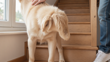 老年犬上楼梯困难关节疼痛，骨关节炎症状