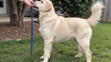 幼犬第一次见到陌生狗狗时表现出恐惧缩缩，狗狗社会化不足