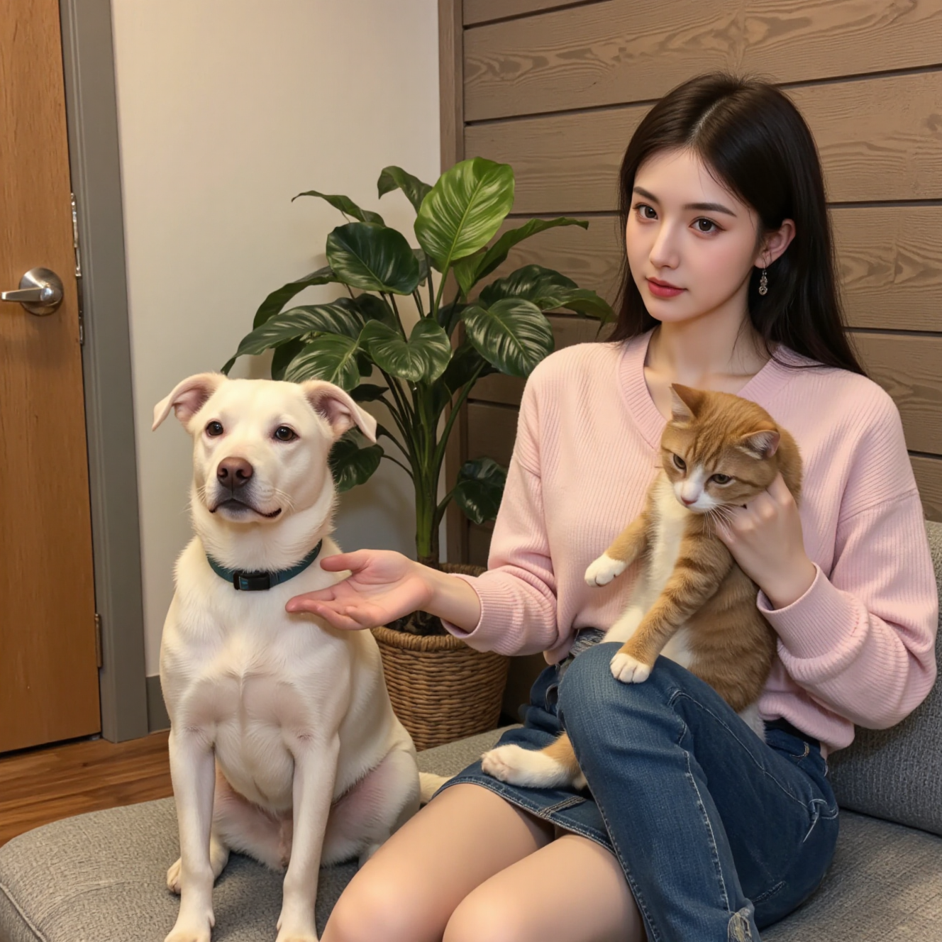新手考虑养宠物选猫选狗,家庭宠物选择决策场景