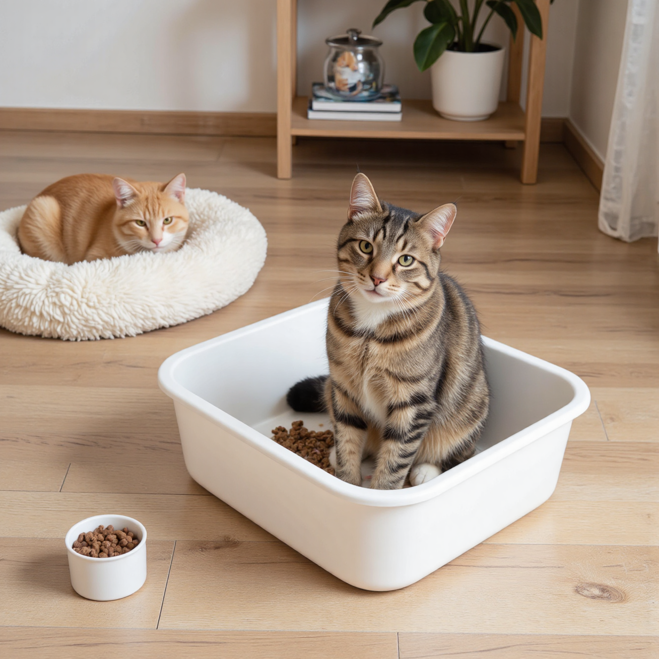 新手养猫必备物品准备清单,猫砂盆食碗猫窝玩具展示