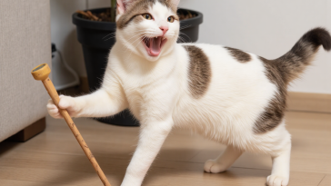 猫咪玩耍的本质：狩猎模拟