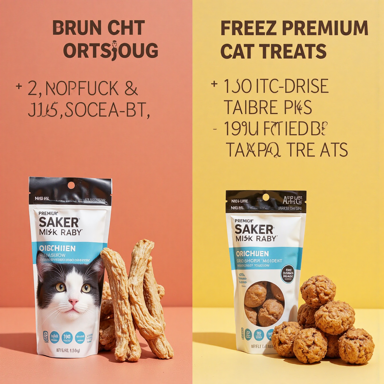 各类猫咪零食优缺点对比