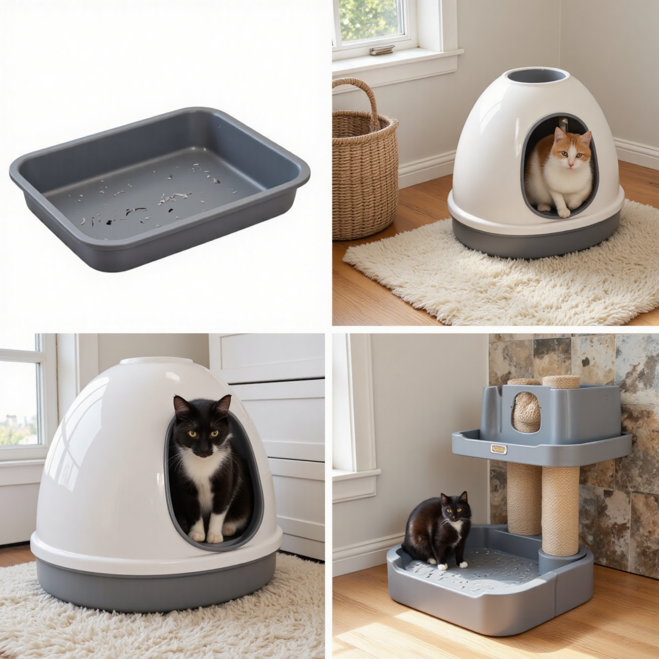 猫砂盆款式对比