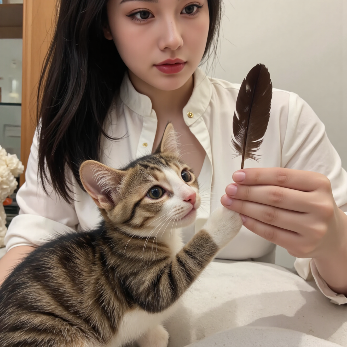 接触物品